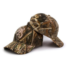 Кепка бейсболка для полювання та риболовлі Browning Realtree MAX-5 (Забарвлення Очерет)