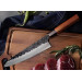 Шеф-ніж Gyuto (Гьюто) 21 см японський кований ніж ручної роботи з 3-шарової сталі з чохлом (GCKJFS-40)