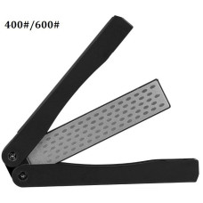 Алмазна багатофункціональна двостороння складна точила метелик 400/600 Grit (DMDSFS-12)