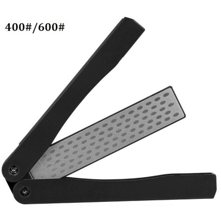 Алмазна багатофункціональна двостороння складна точила метелик 400/600 Grit (DMDSFS-12)