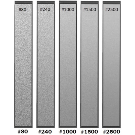 Набір алмазних точильних брусків на бланку 5 шт. 80/240/1000/1500/2500 Grit комплект для заточування (SDSB-21)